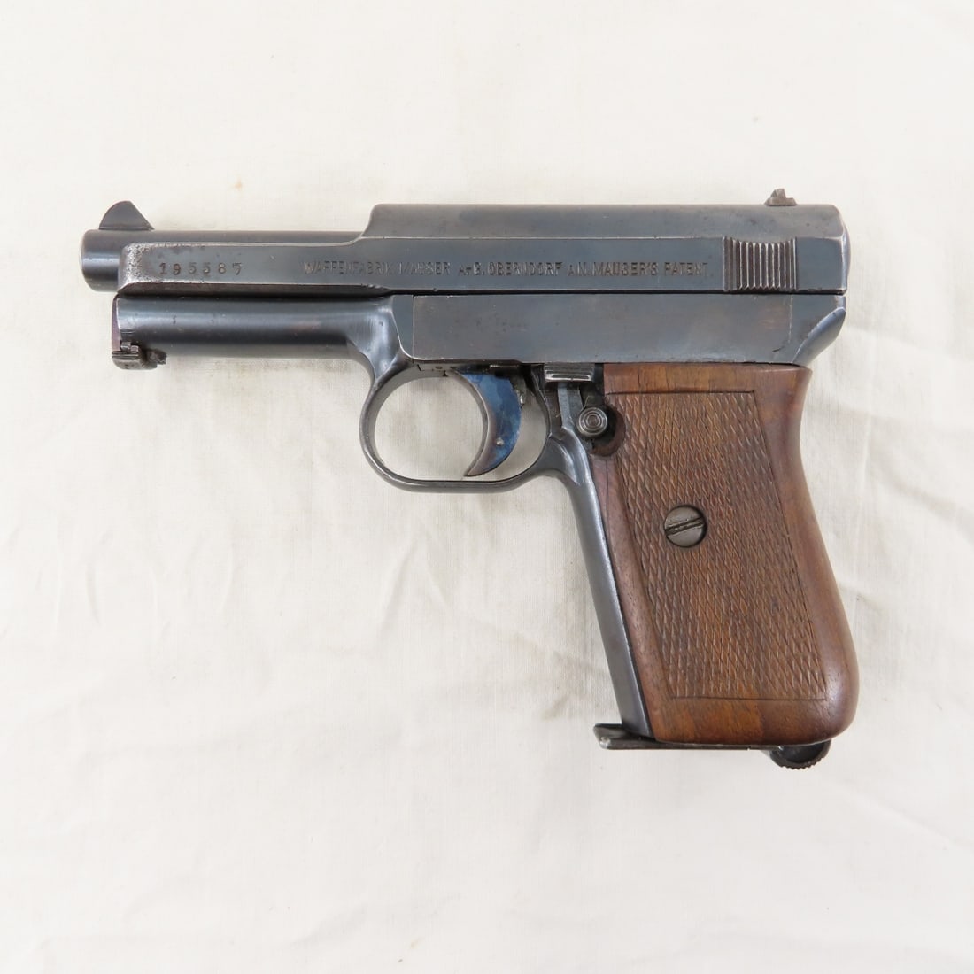 Mauser Model 1914 3rd variant 7.65mm Pistol - 3