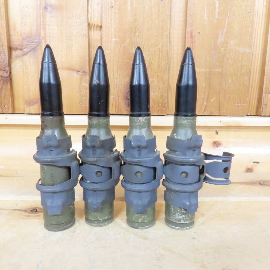 4 US Military 30MM A10 Warthog Linked Dummy Rounds - 2