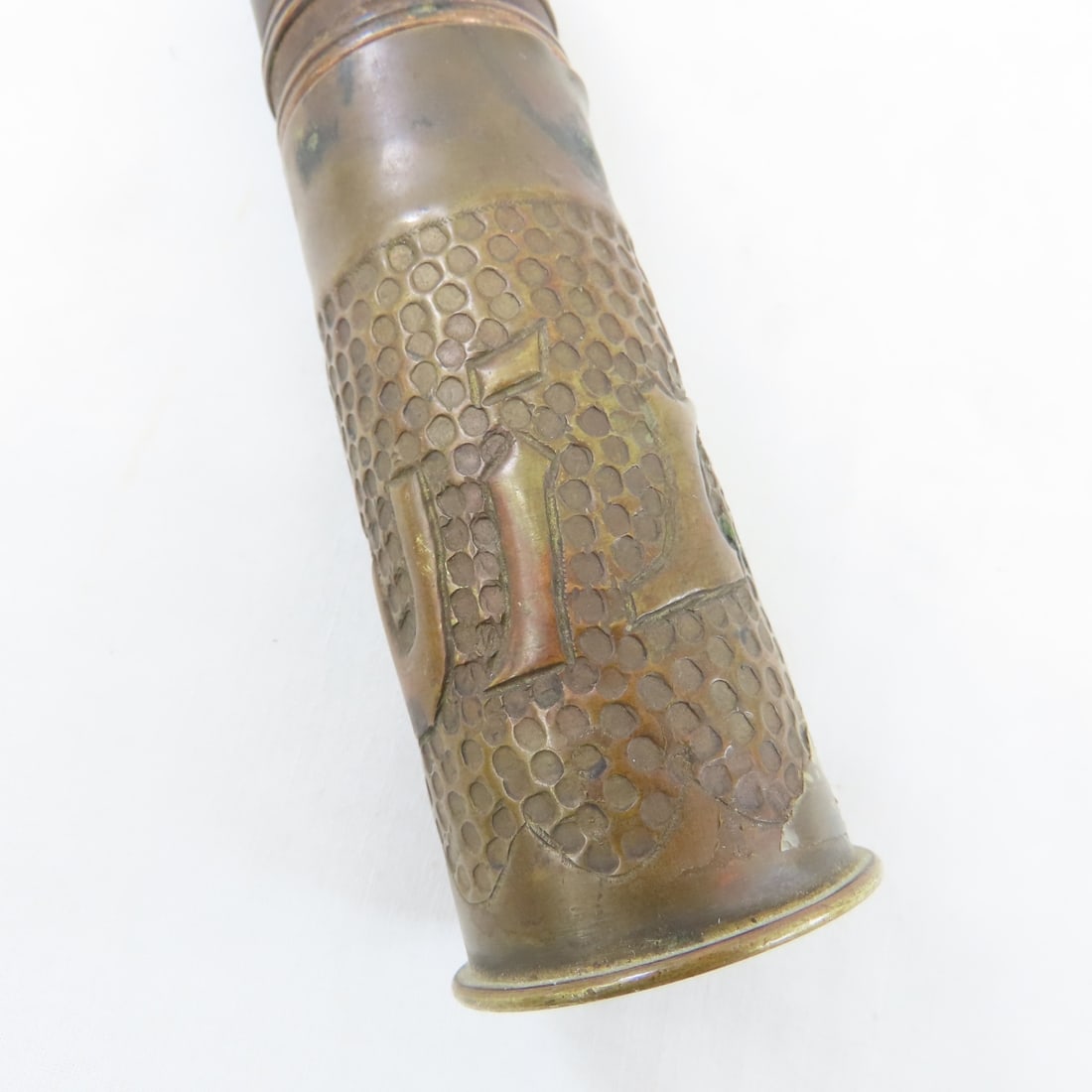 3 Inert WWI 37MM Rounds w/Trench Art, WWII Lighter - 18