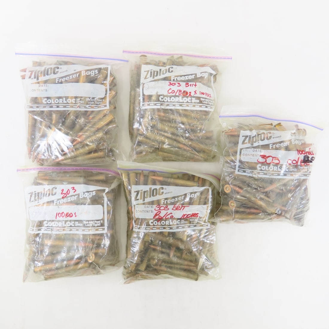 500 Rounds .303 Ball MK7 Ammunition in Ammo Boxes - 6