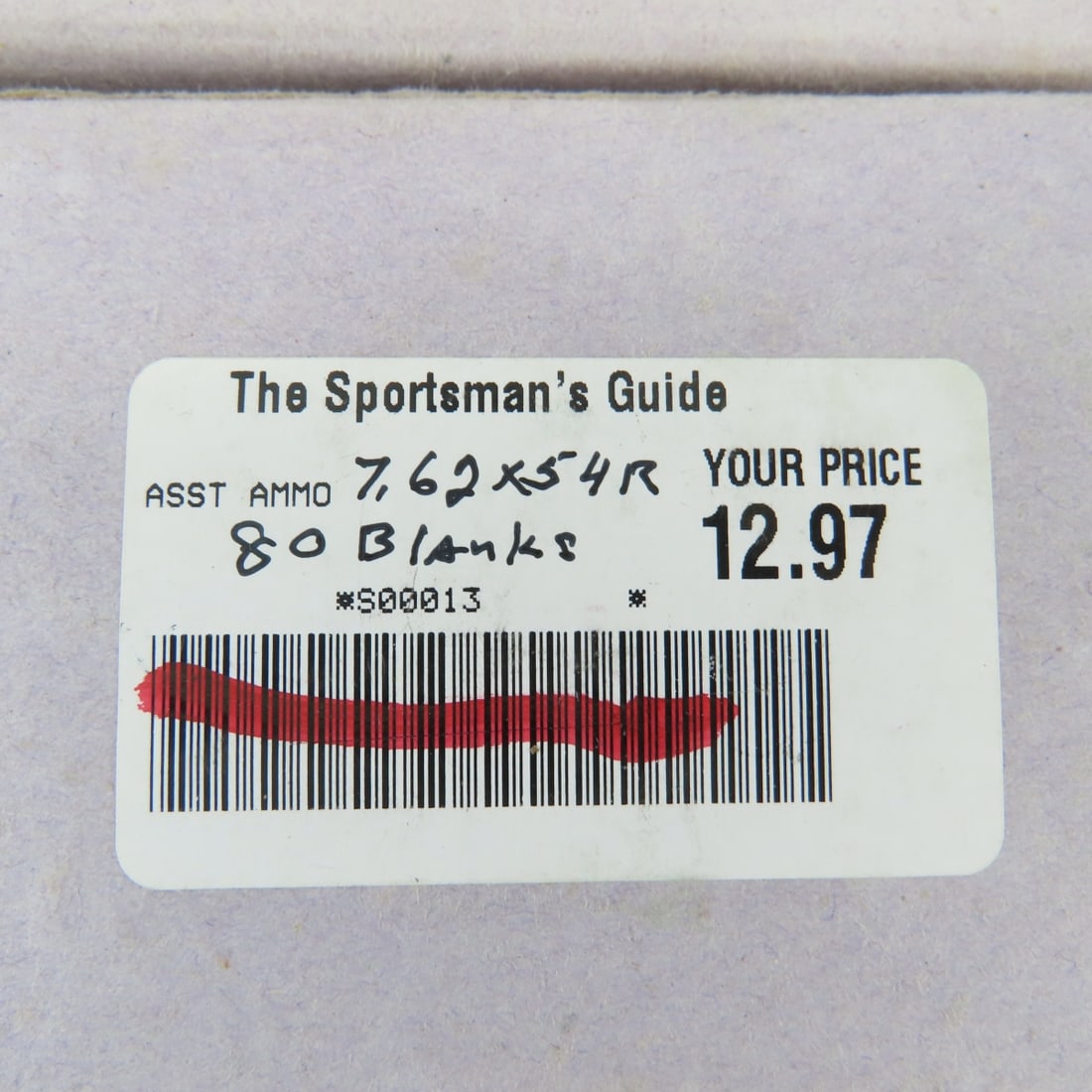 640 Blank 7.62x54R Mosin-Nagant Rounds in Cans - 9