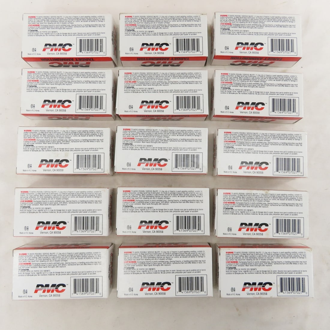 750 Rounds PMC .9MM Luger Target Ammunition, 115gr - 3