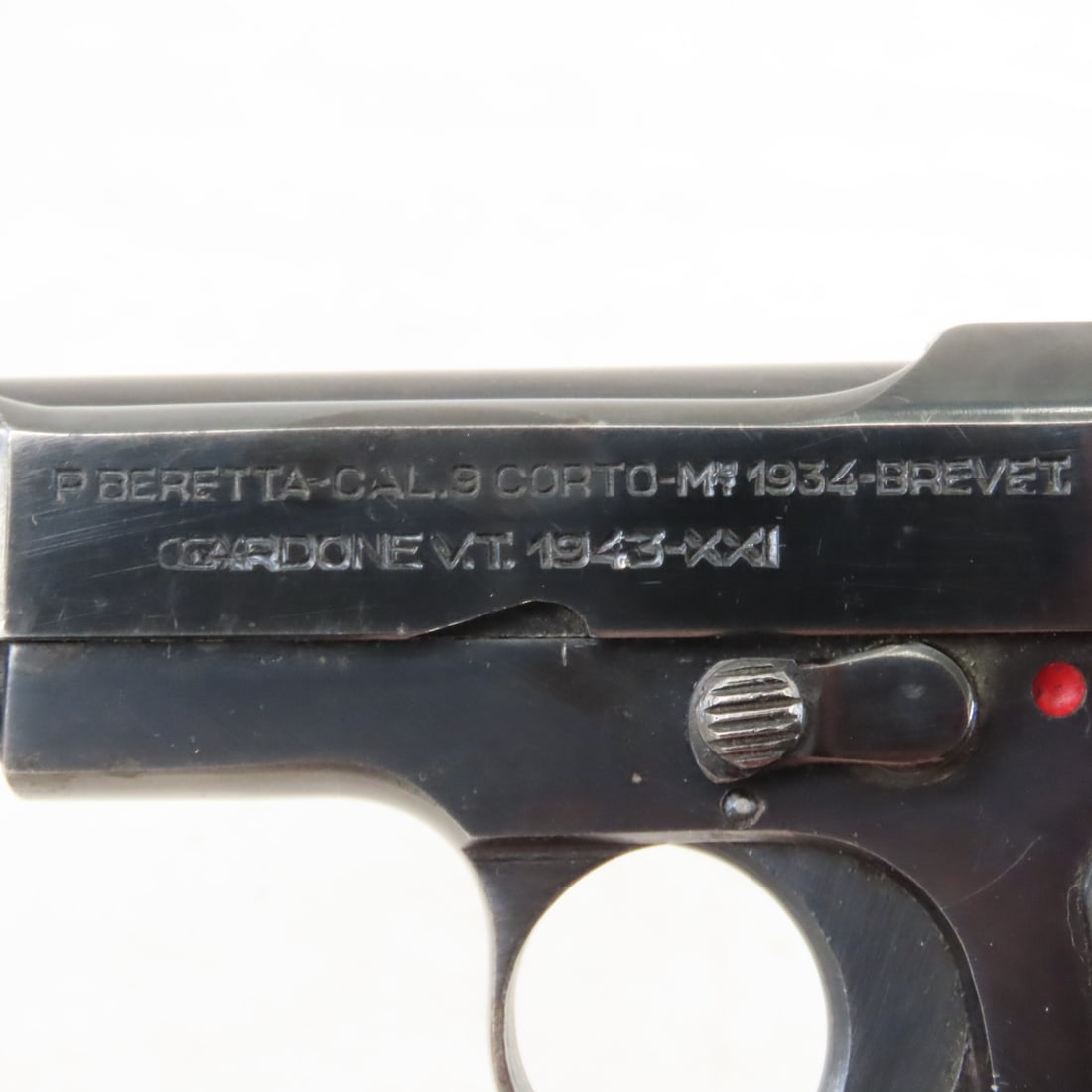 P. Beretta Mod 1934 .380 ACP Pistol with Holster - 7