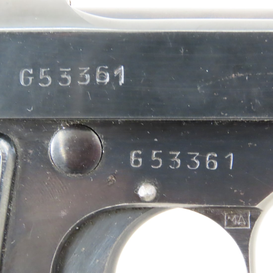 P. Beretta Mod 1934 .380 ACP Pistol with Holster - 8