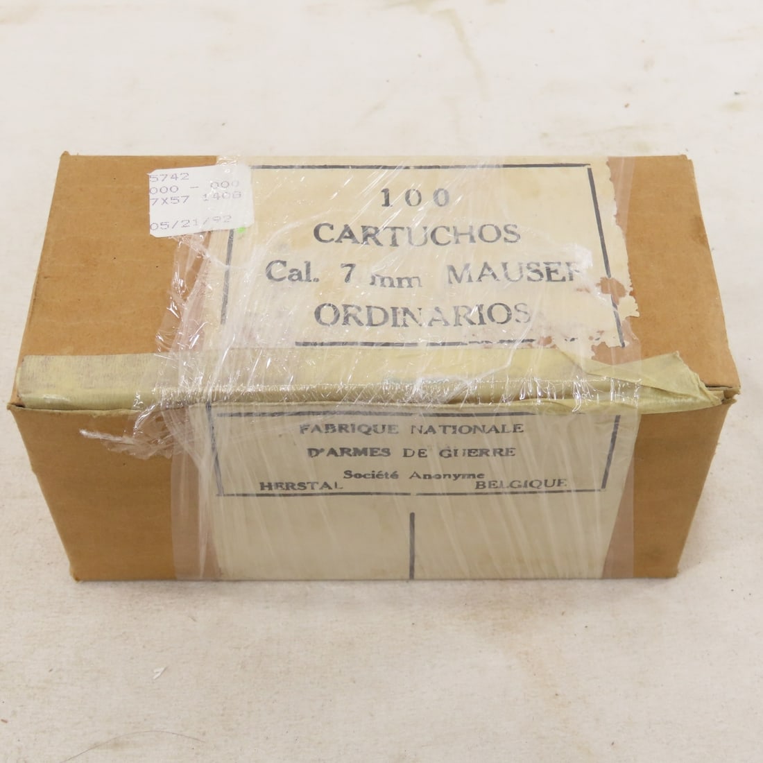 600 Rounds 7MM Mauser Ammunition in 7.62MM Can - 3