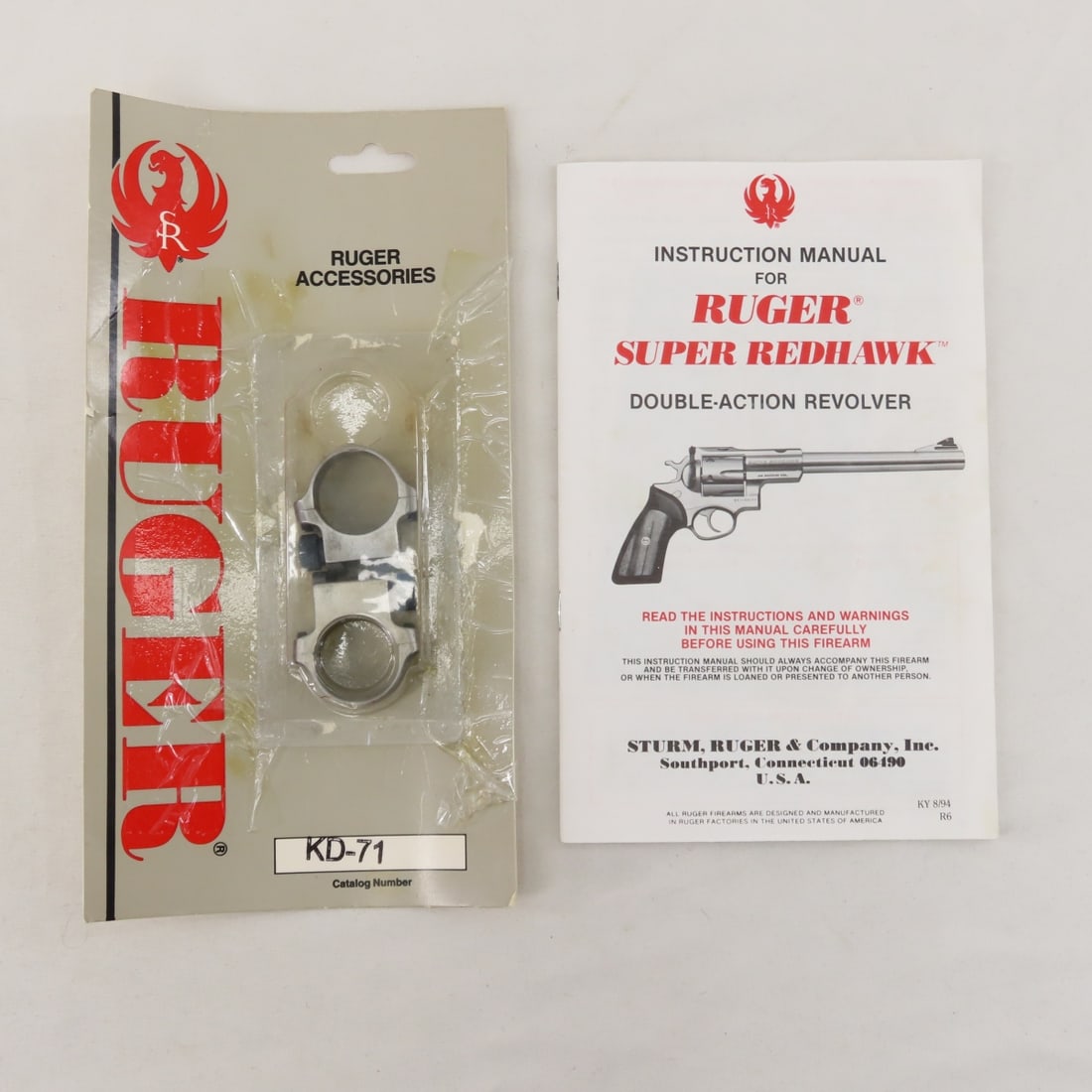 Ruger Super RedHawk Stainless .44 Mag Revolver - 18