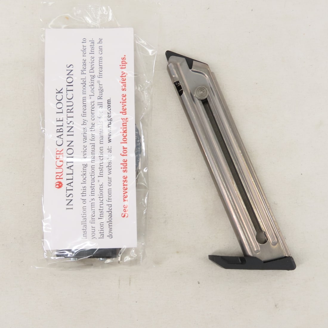 Ruger Mark IV Lite 22/45 .22 Pistol Model 43915 - 15