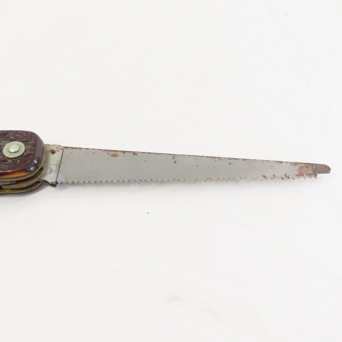 Western 932 H Folding Hunter with Saw Blade - 12