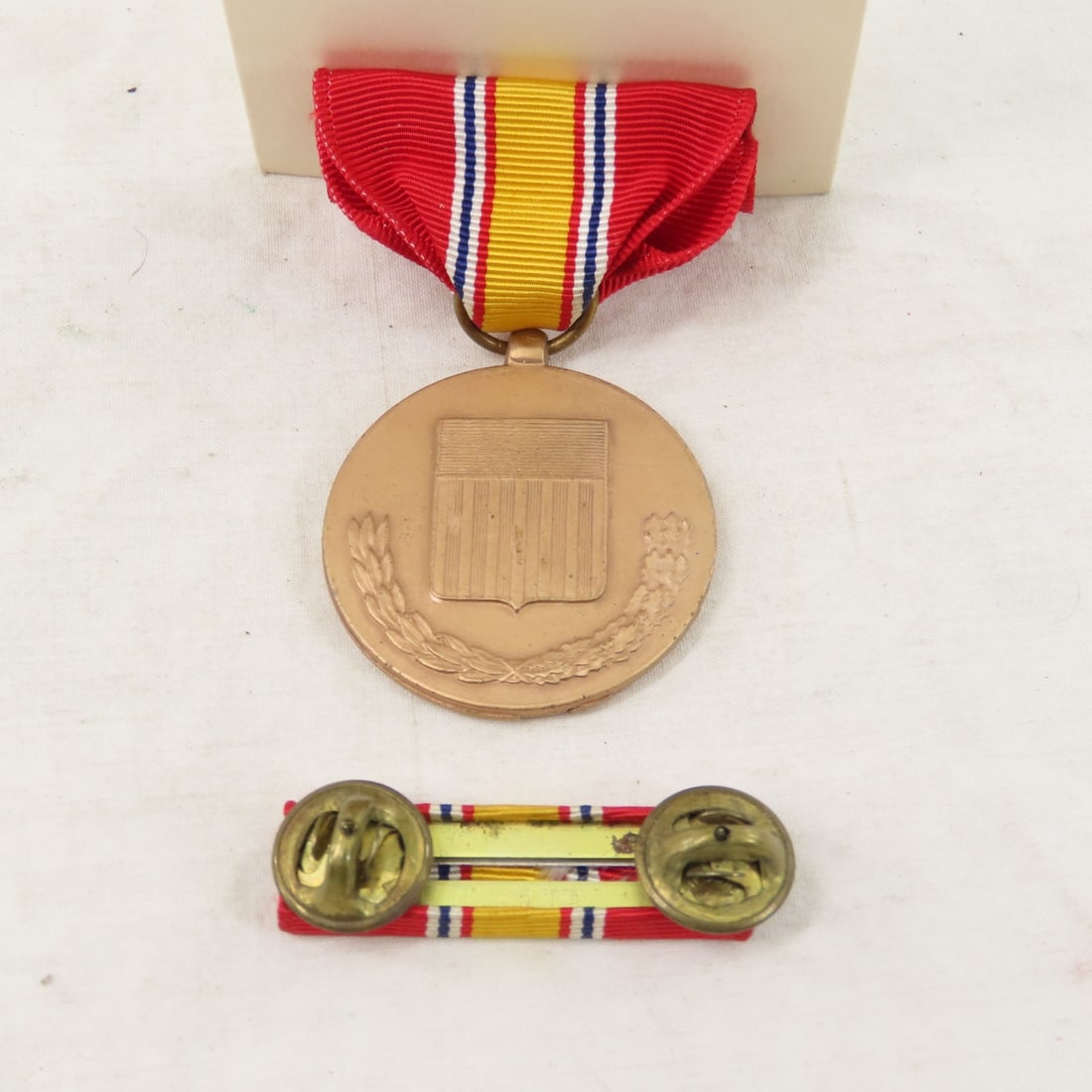 WWI Naval Photo in Shell Frame & Insignia - 12