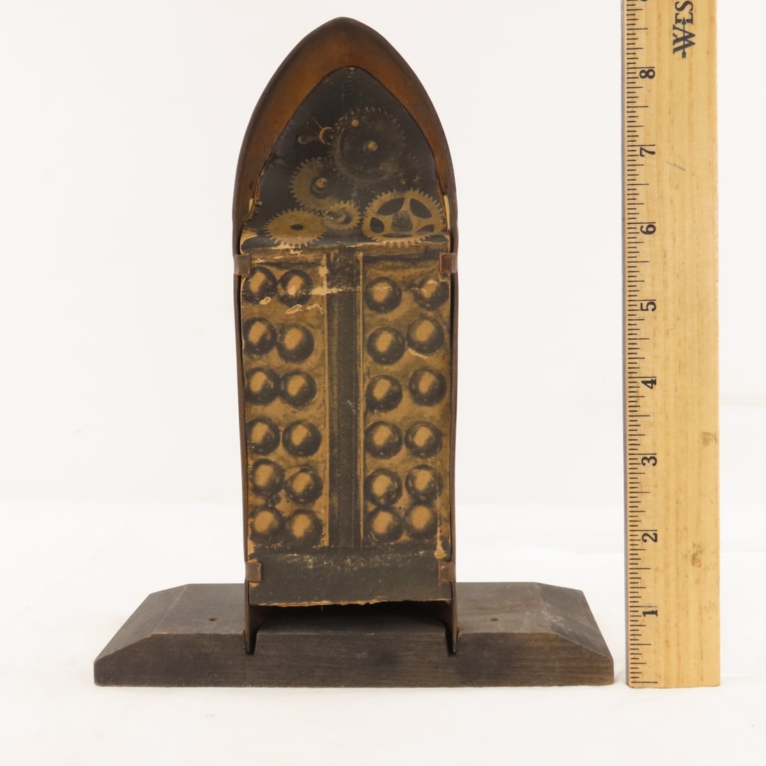 WWI Naval Photo in Shell Frame & Insignia - 5