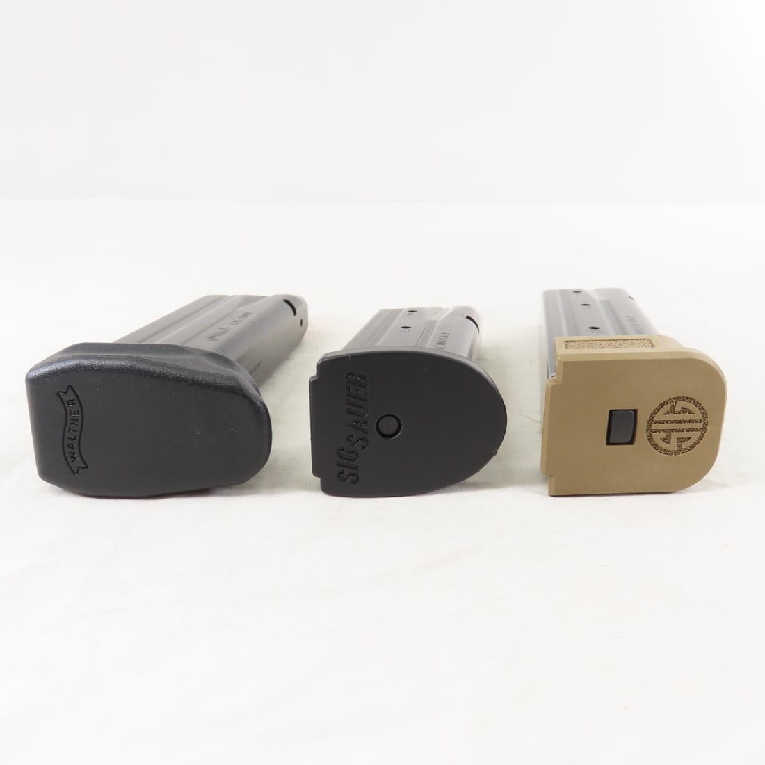 2 Sig Sauer & 1 Walther 9mm Magazines - 3