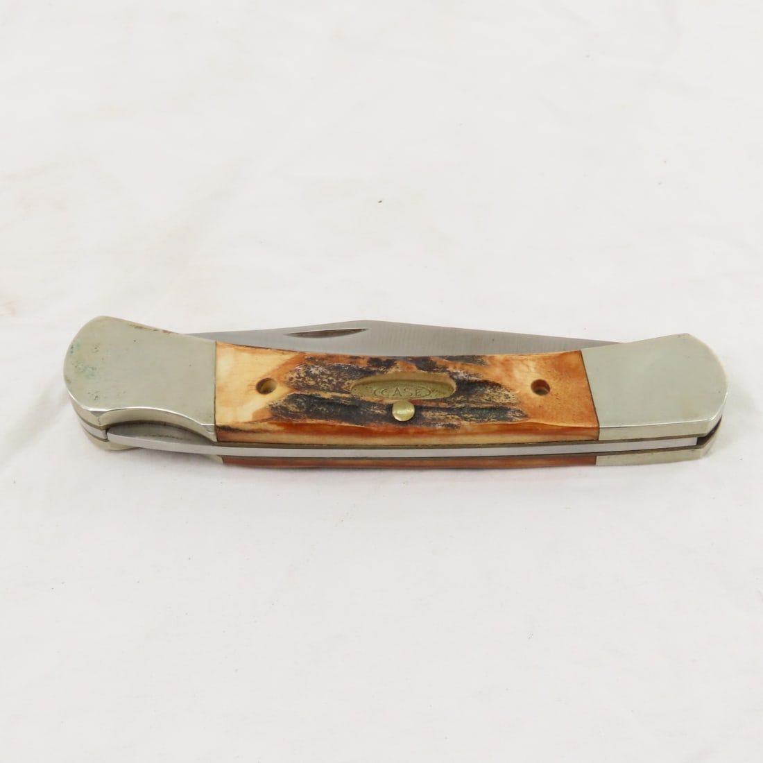 1989 Case XX 51139L Stag Handle Lockback Knife - 10