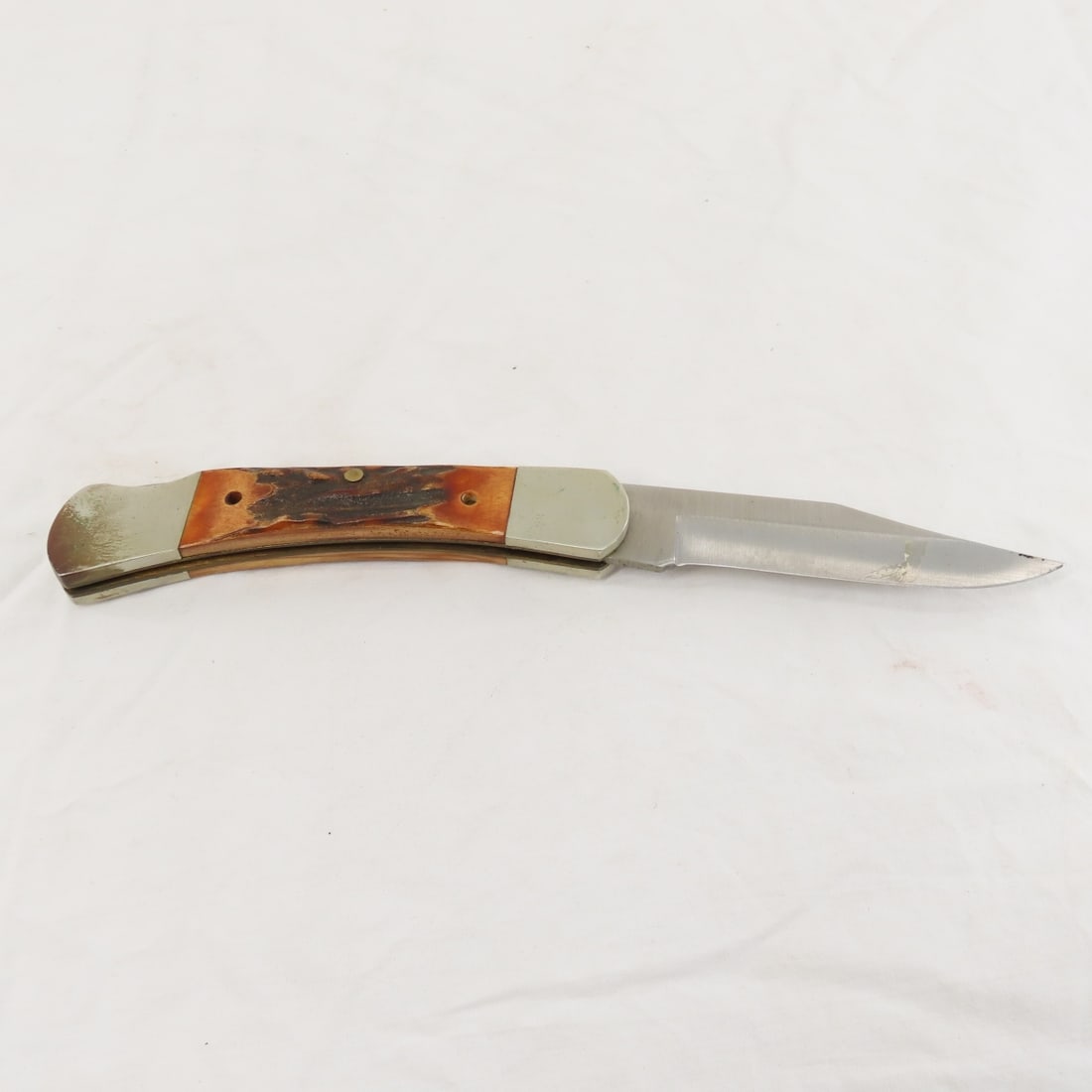 1989 Case XX 51139L Stag Handle Lockback Knife - 5