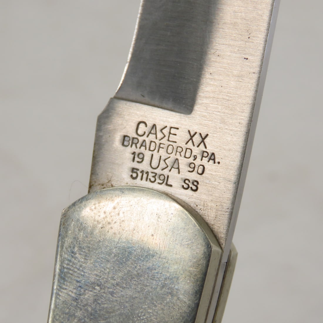 1989 Case XX 51139L Stag Handle Lockback Knife - 8