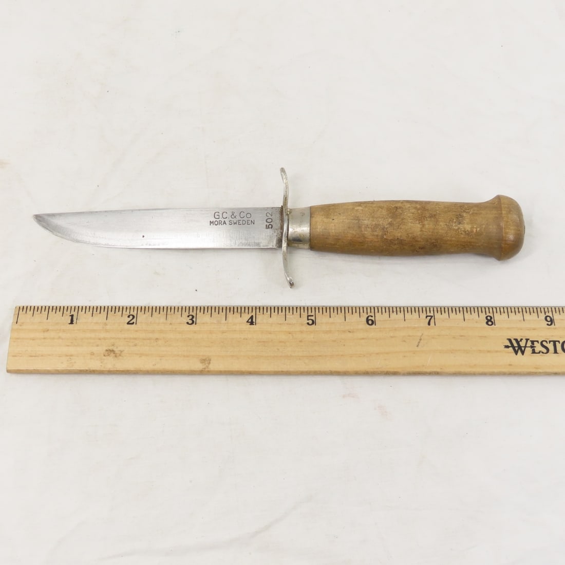 GC& Co Mora Sweden 502 and Colonial Serrated Knife - 14