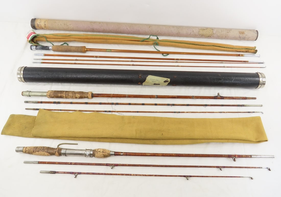 Shakespeare Spring Brook Bamboo Rod & 2 Others (1 of 20)