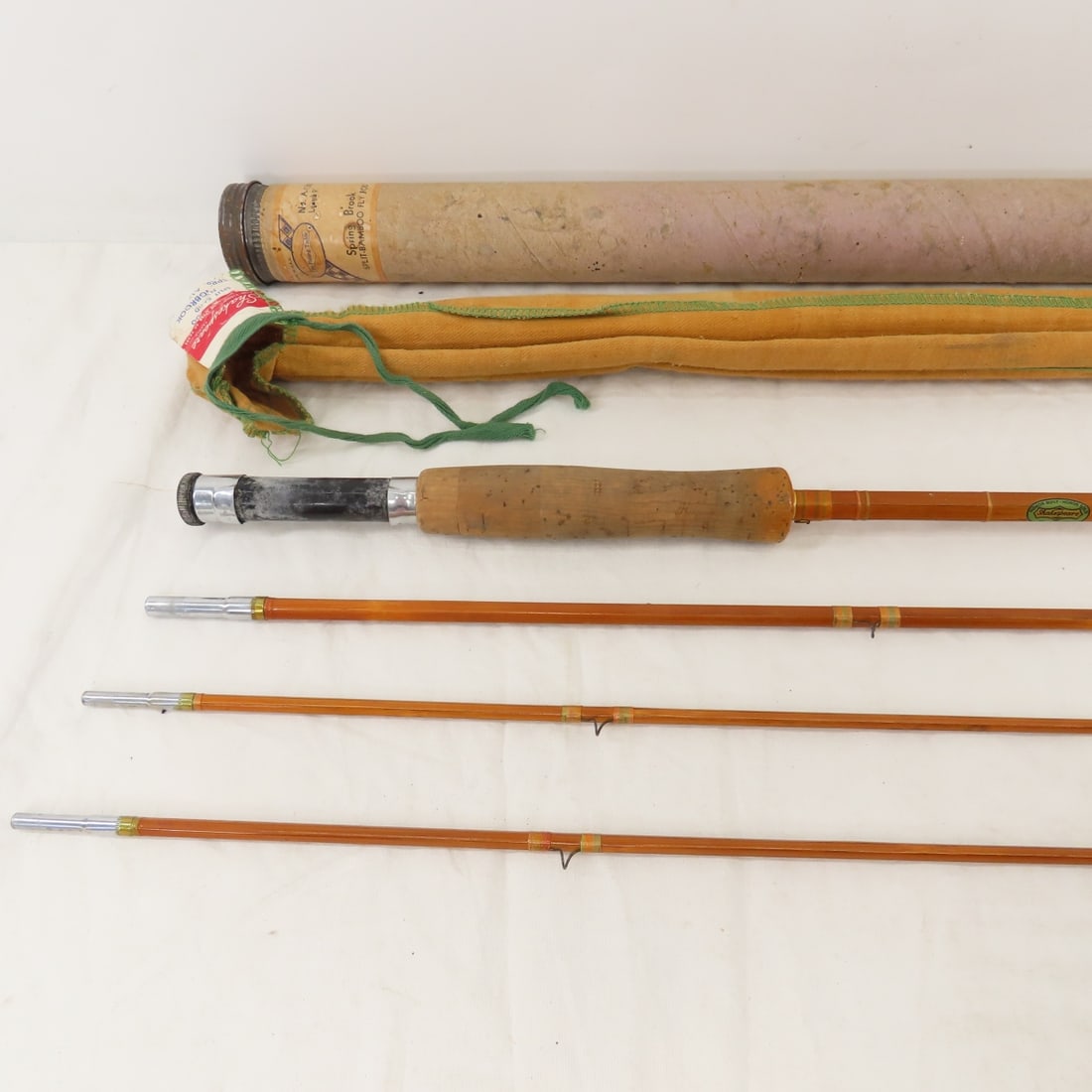 Shakespeare Spring Brook Bamboo Rod & 2 Others - 3