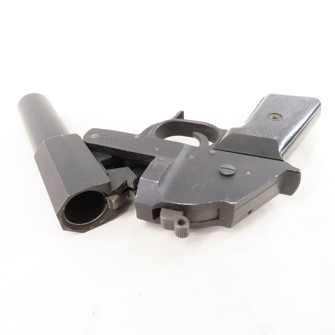 East German Lp-1 Flare Gun 26.5mm & 4 Hulls - 4