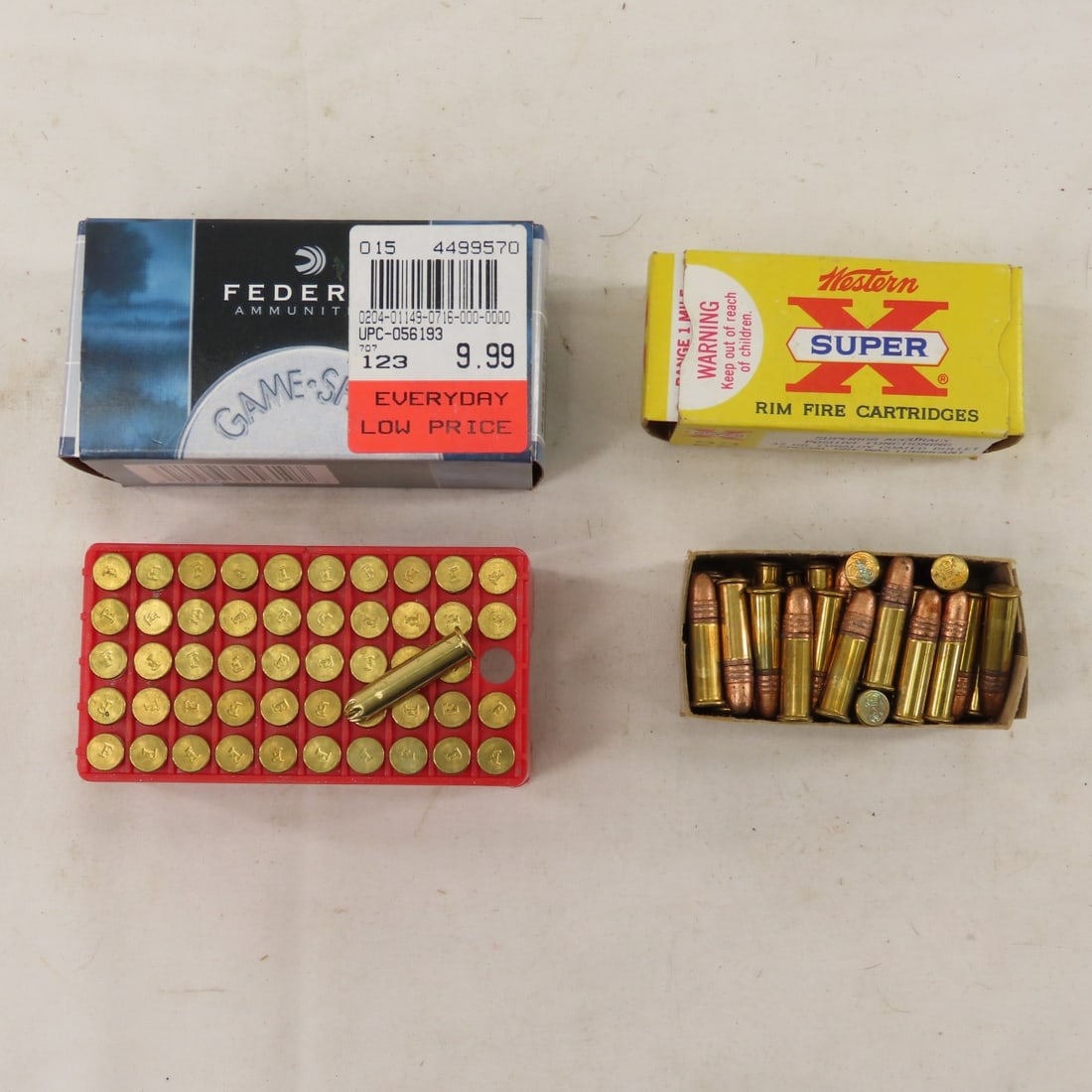 Mixed Ammunition and gun cleaning items - 12
