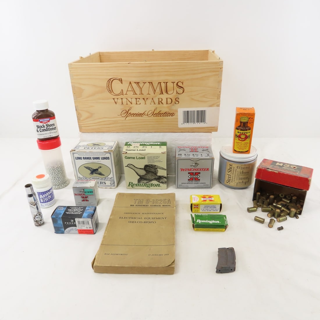 Mixed Ammunition and gun cleaning items (1 of 20)