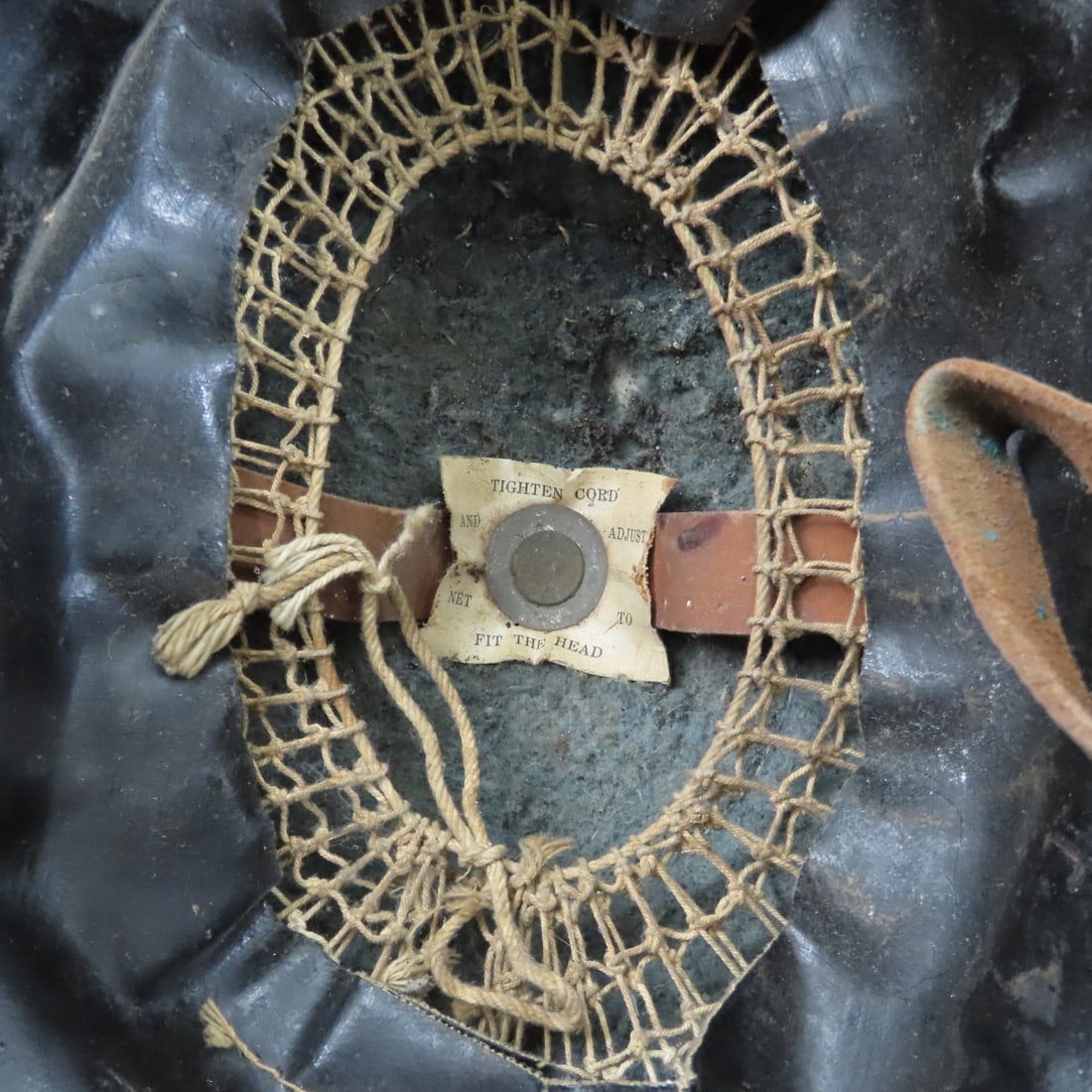 WWI Doughboy Helmet with Liner - 8