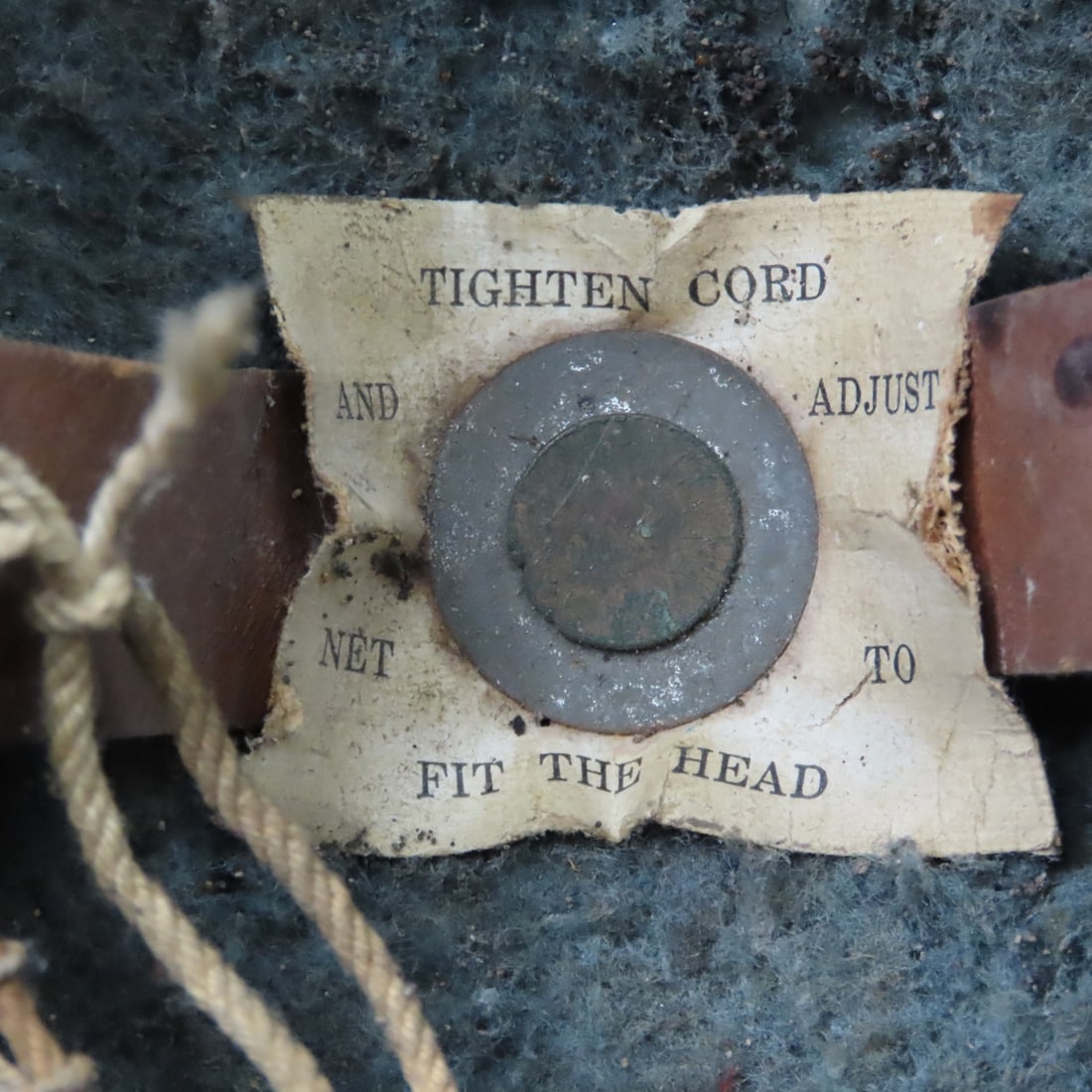 WWI Doughboy Helmet with Liner - 9