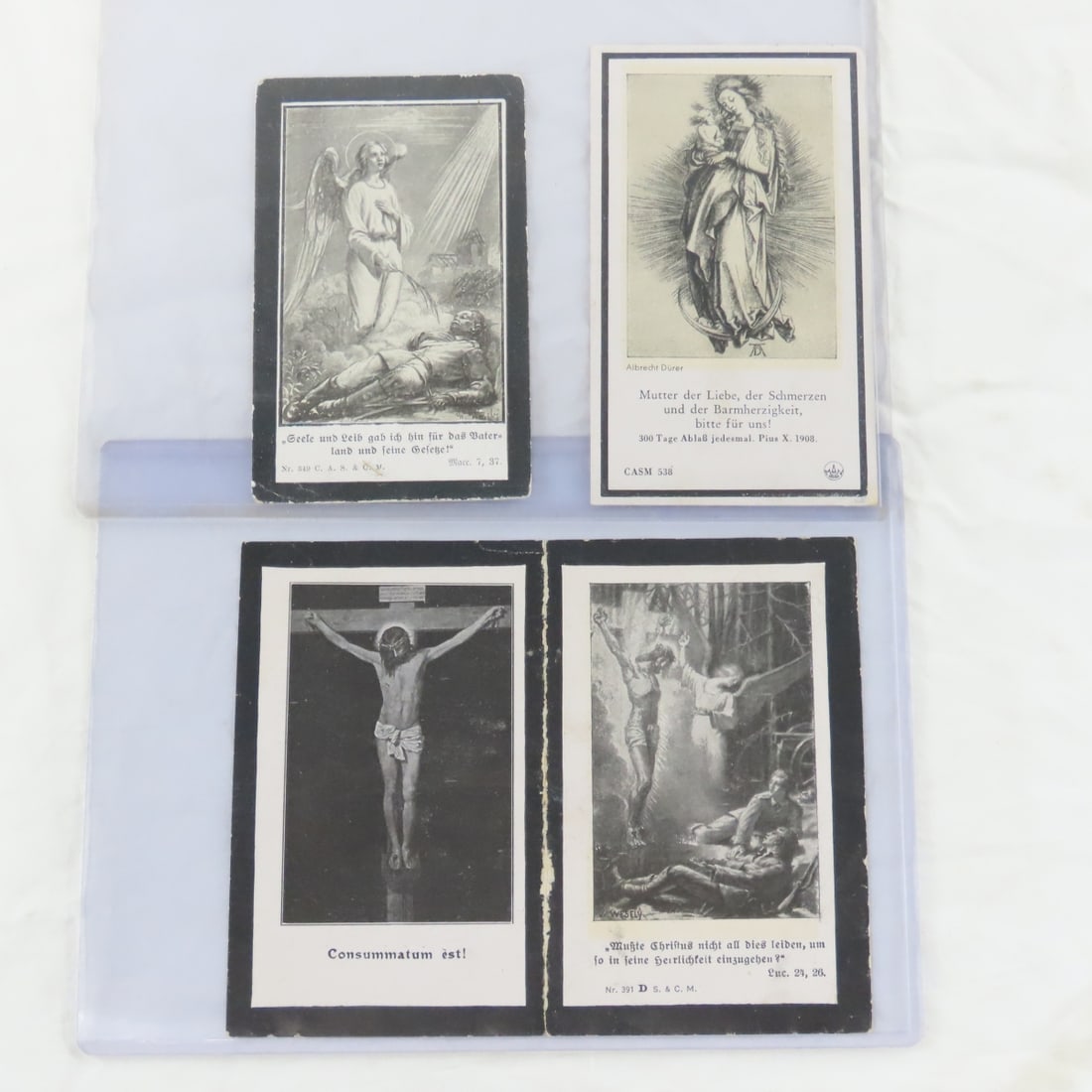 20+ WWII German Nazi Soldier Death Cards - 13