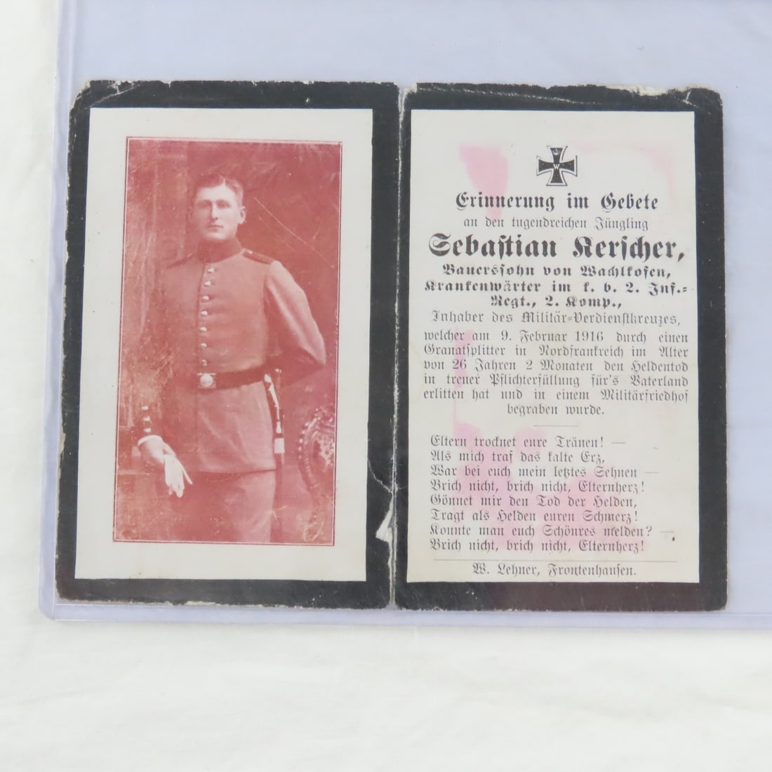 20+ WWII German Nazi Soldier Death Cards - 18