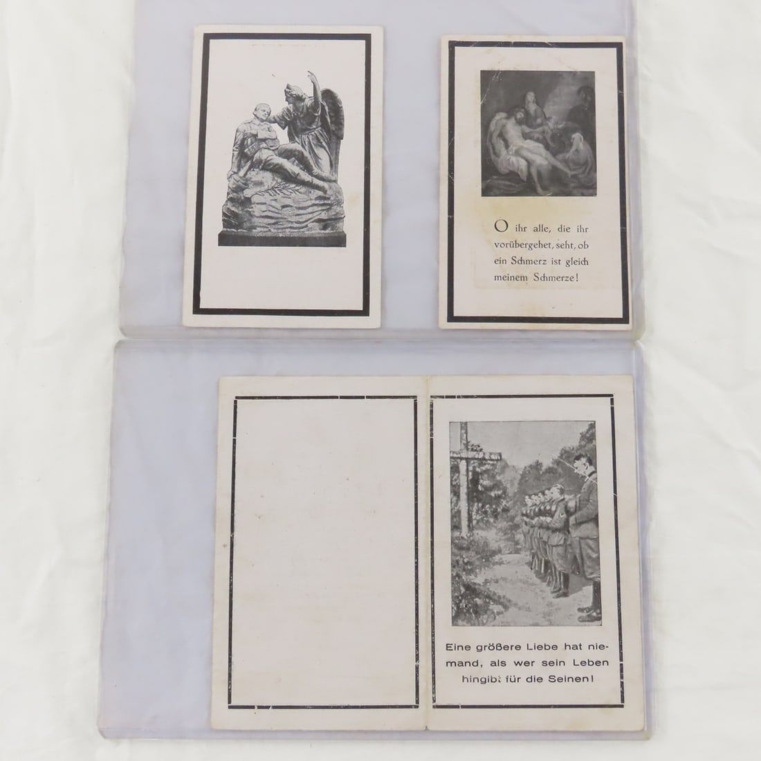 20+ WWII German Nazi Soldier Death Cards - 5