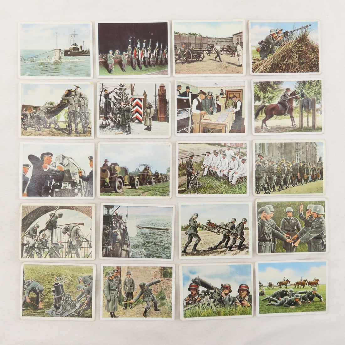 German Military Cigarette Cards - Alva, Oberst - 9