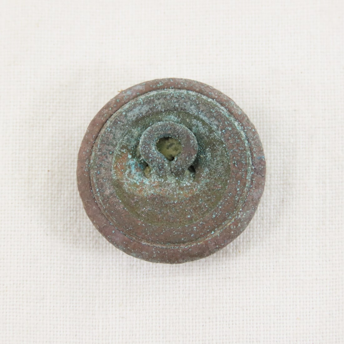 US Civil War Belt Buckle & Uniform Buttons, dug - 11