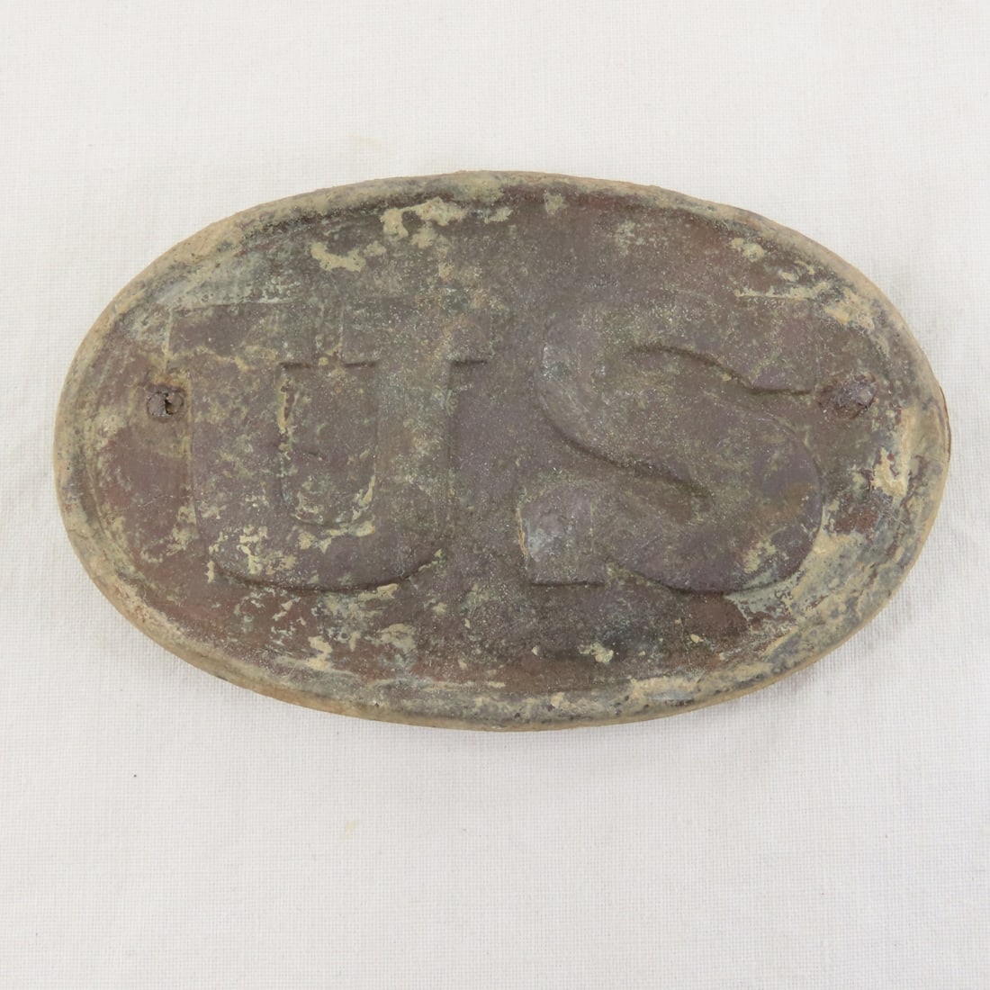 US Civil War Belt Buckle & Uniform Buttons, dug - 2