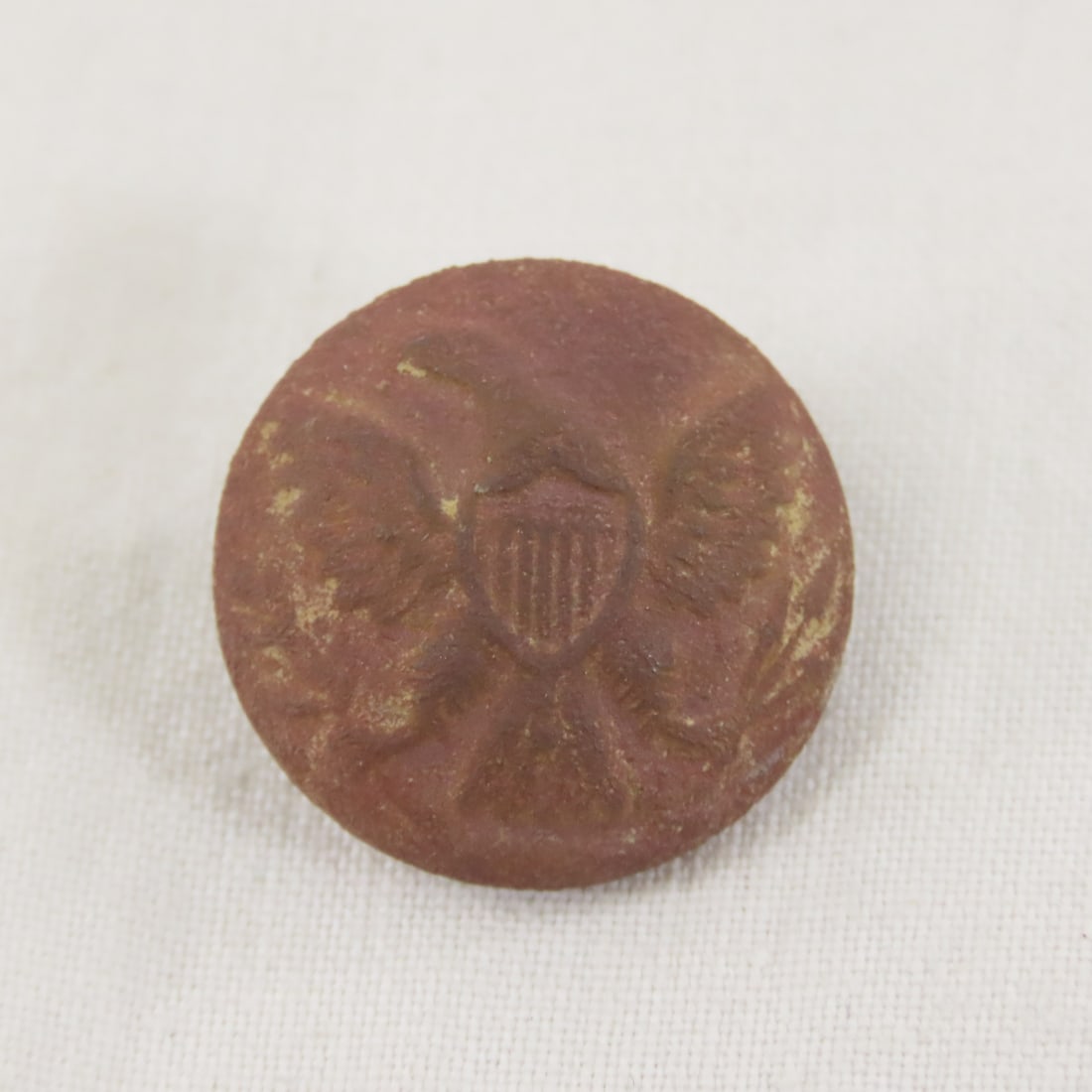 US Civil War Belt Buckle & Uniform Buttons, dug - 8