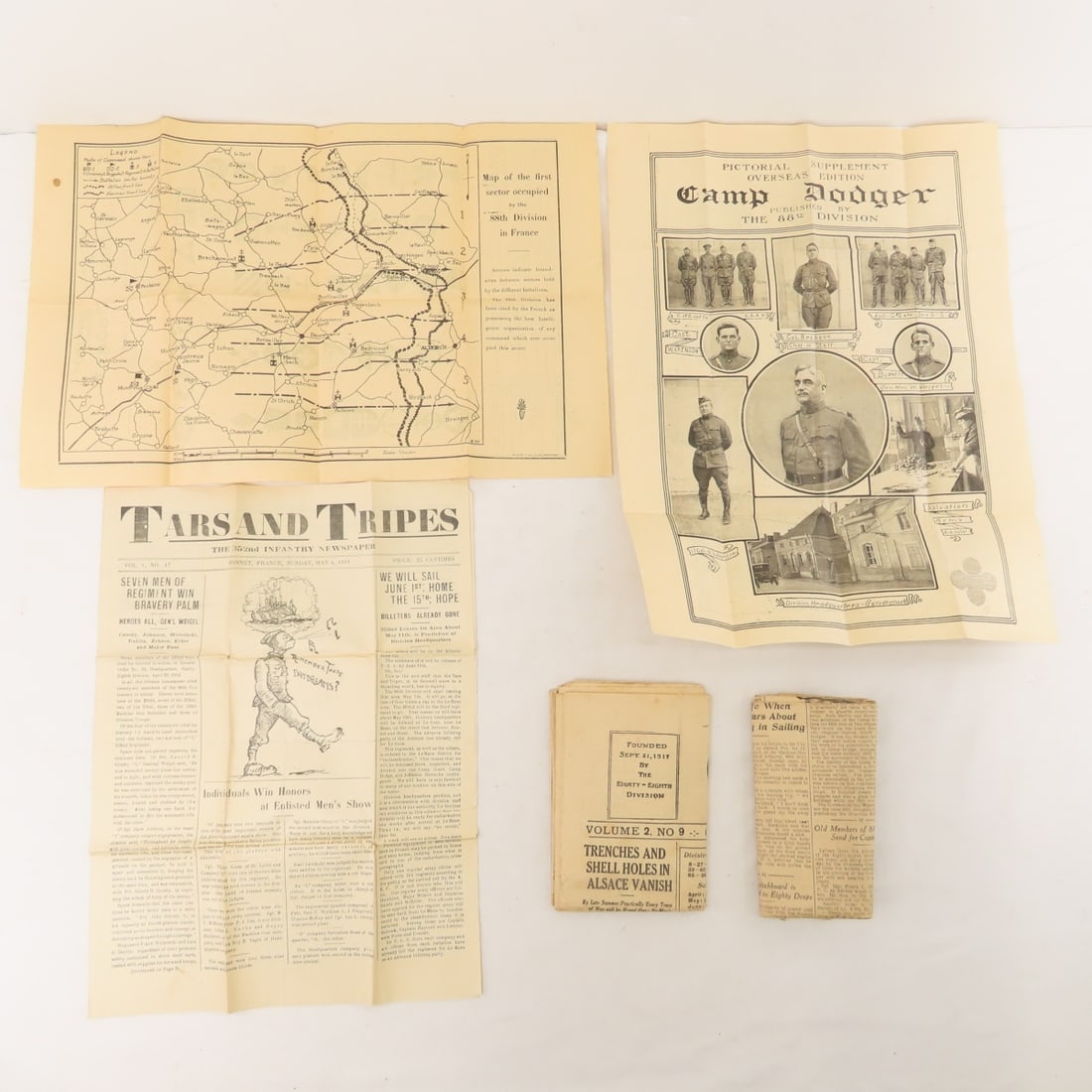 WWI The Rhine and Other Military Ephemera - 15