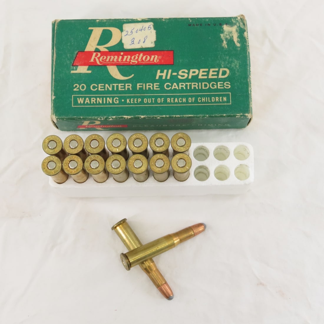 Ammunition: 55 rds 30-30 WIN, 20 rds .222REM & 7mm - 11