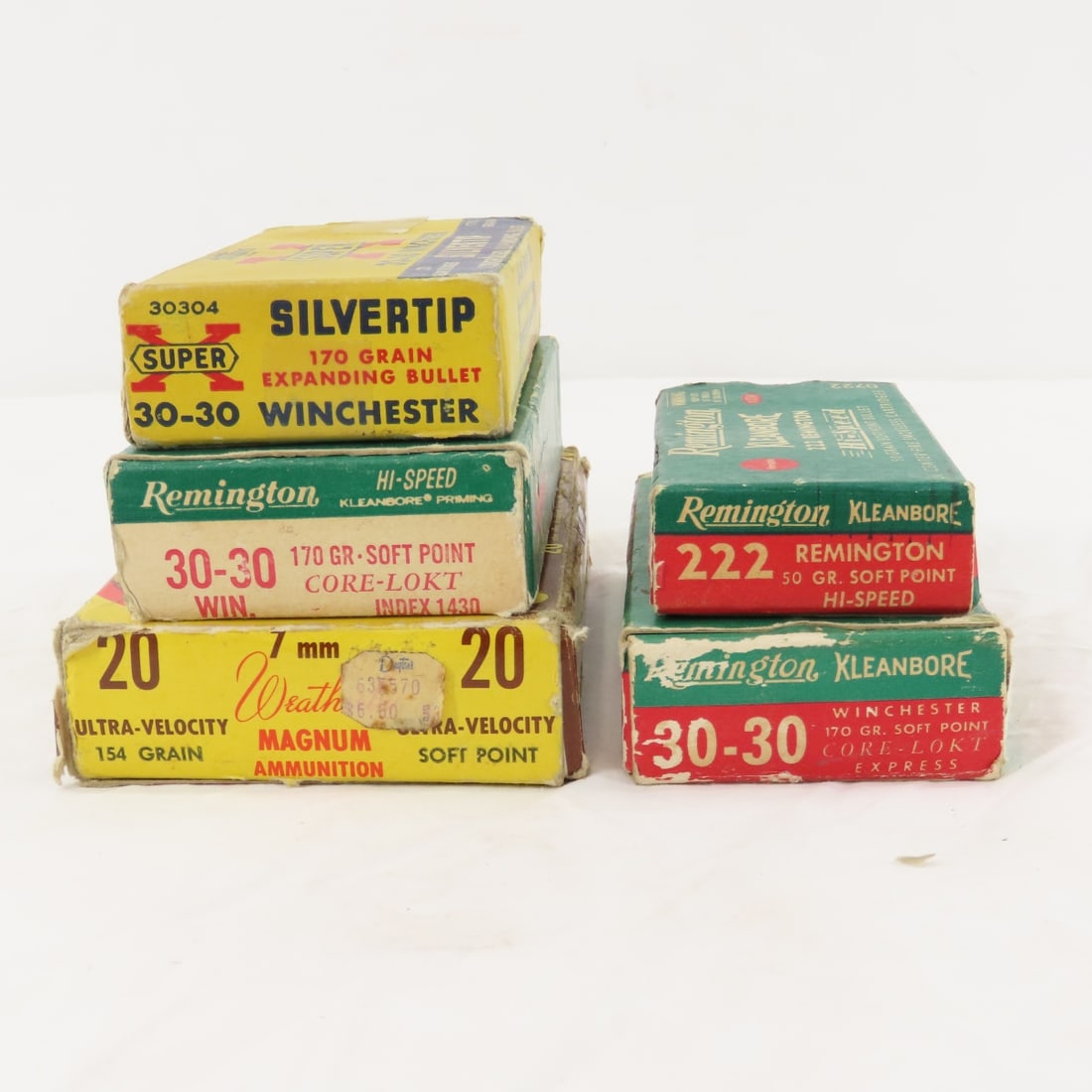 Ammunition: 55 rds 30-30 WIN, 20 rds .222REM & 7mm - 16