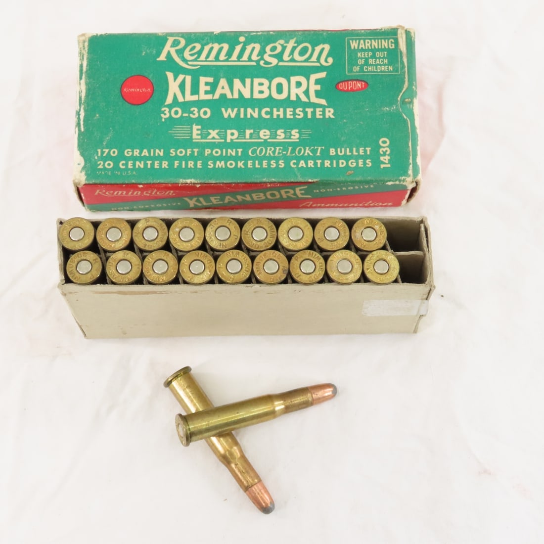 Ammunition: 55 rds 30-30 WIN, 20 rds .222REM & 7mm - 5