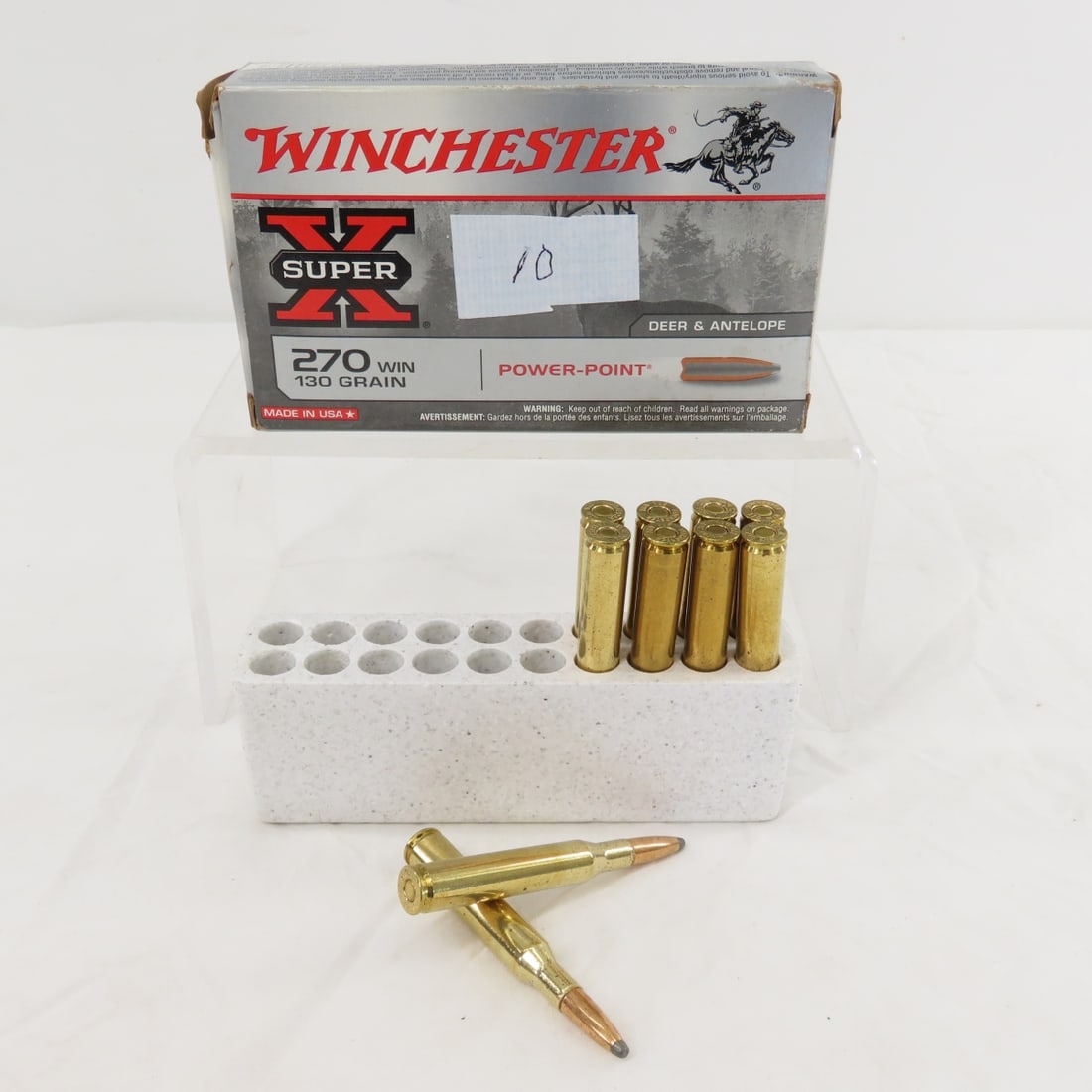 Ammunition: 70 Rounds 270 WIN and 6 Rounds 20 GA - 14