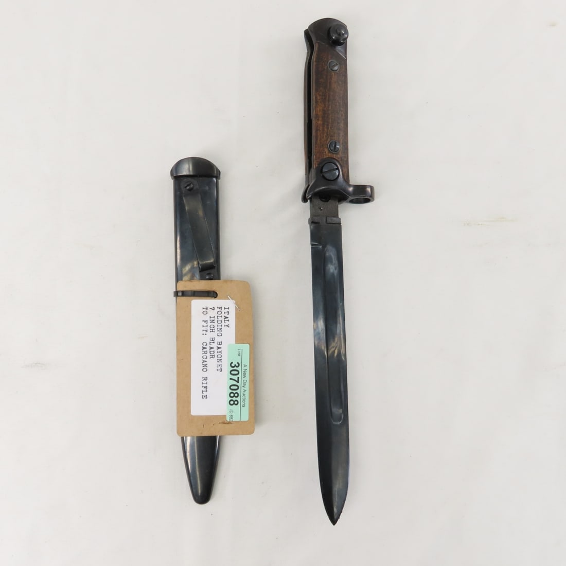Replica Italian M1938 Folding Bayonet & Scabbard (1 of 18)