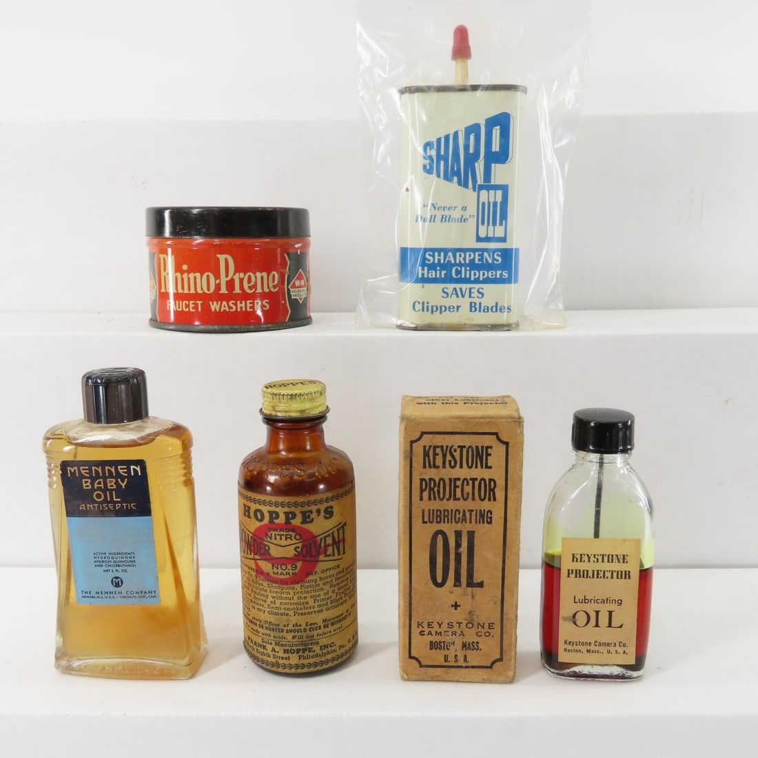 Vintage Oil & Cleaning Tins, Washer Tin & More - 10