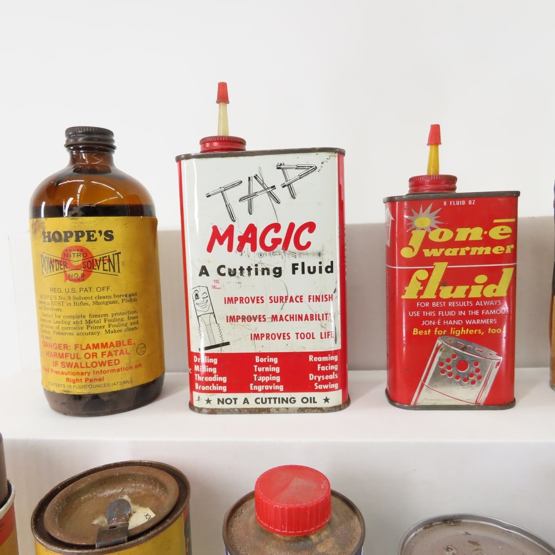 Vintage Oil & Cleaning Tins, Washer Tin & More - 2