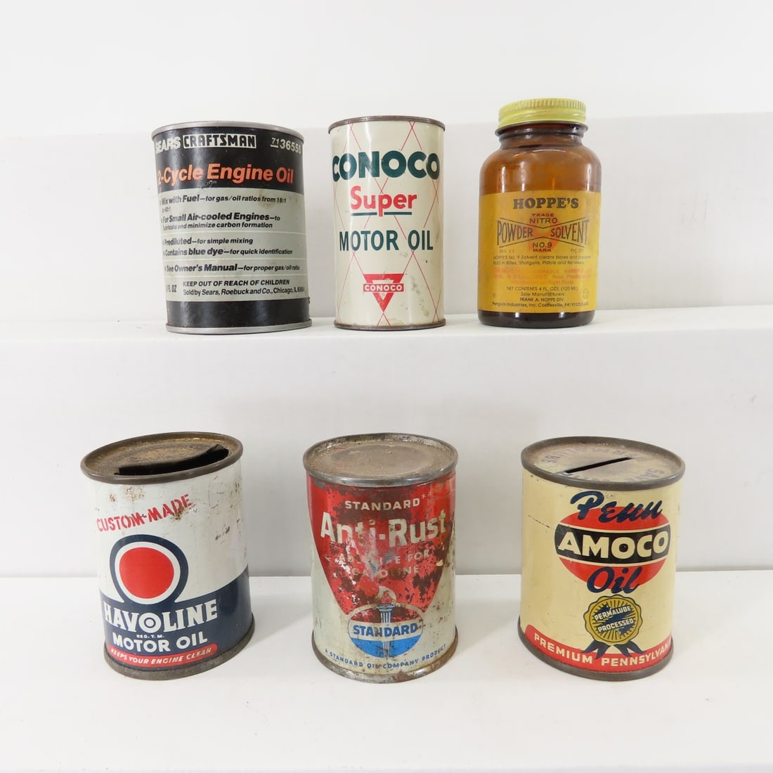 Vintage Oil & Cleaning Tins, Washer Tin & More - 8
