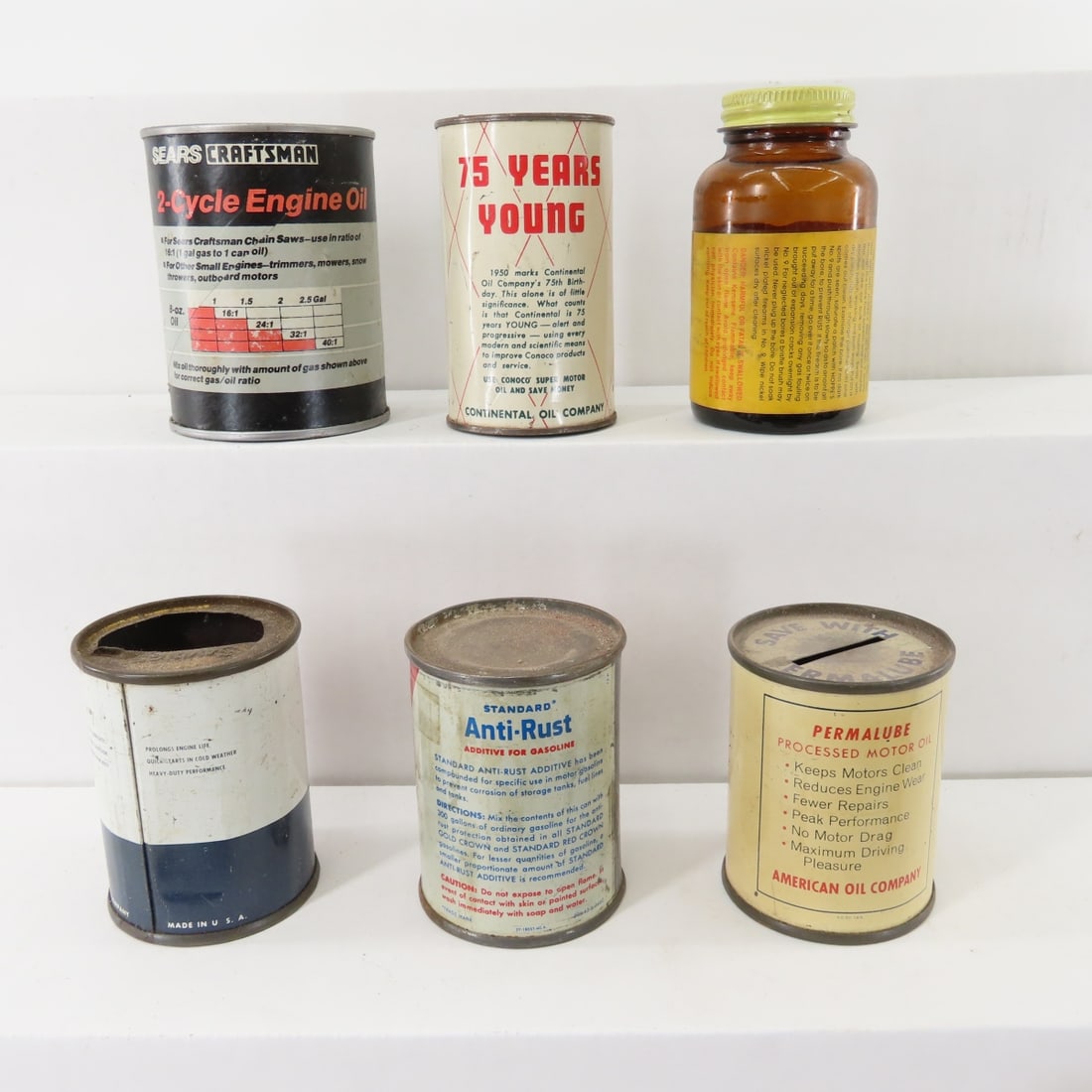 Vintage Oil & Cleaning Tins, Washer Tin & More - 9