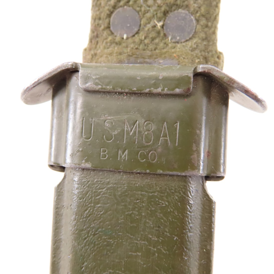 US M5 Imperial Bayonet in US M8A1 BM Co Sheath - 17