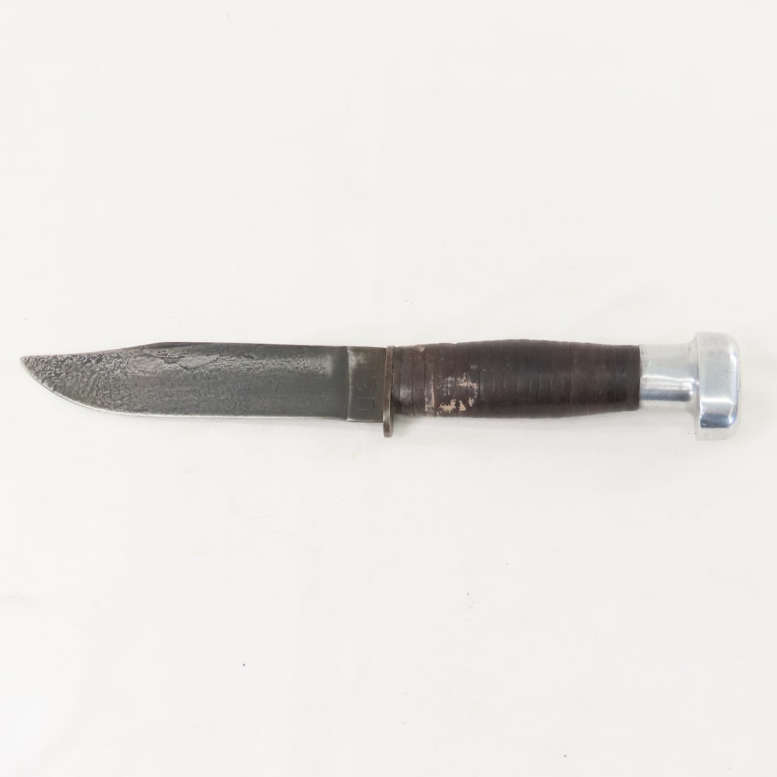 WWII US Navy MK1 USN Fighting Knife & Scabbard - 5