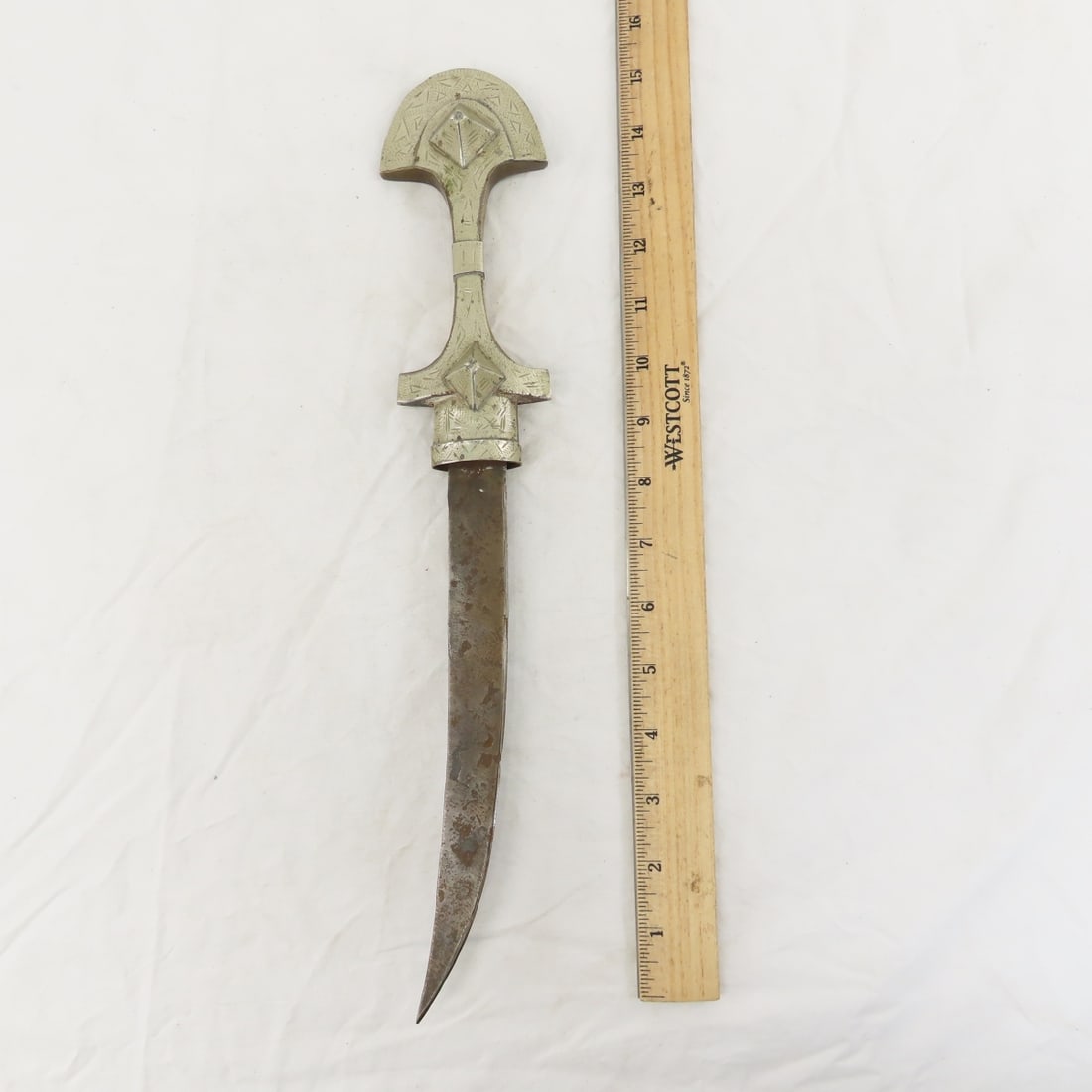 Moroccan Koummya Dagger With Scabbard - 4