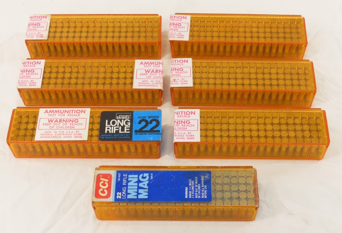 Ammunition: 690 rounds Assorted .22LR (1 of 10)
