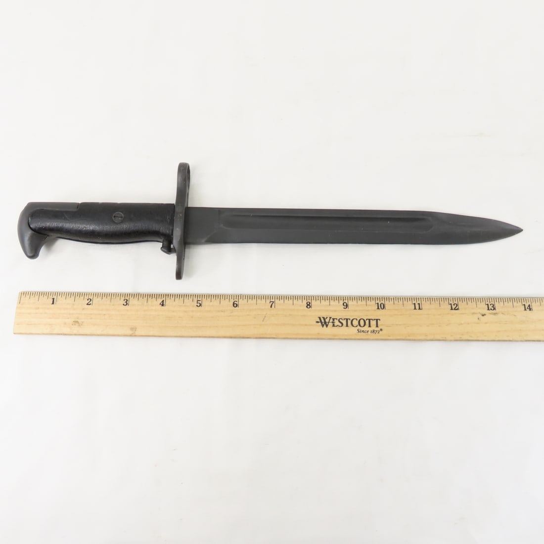 WWII US Military M1905 M1 Bayonet & Scabbard - 2