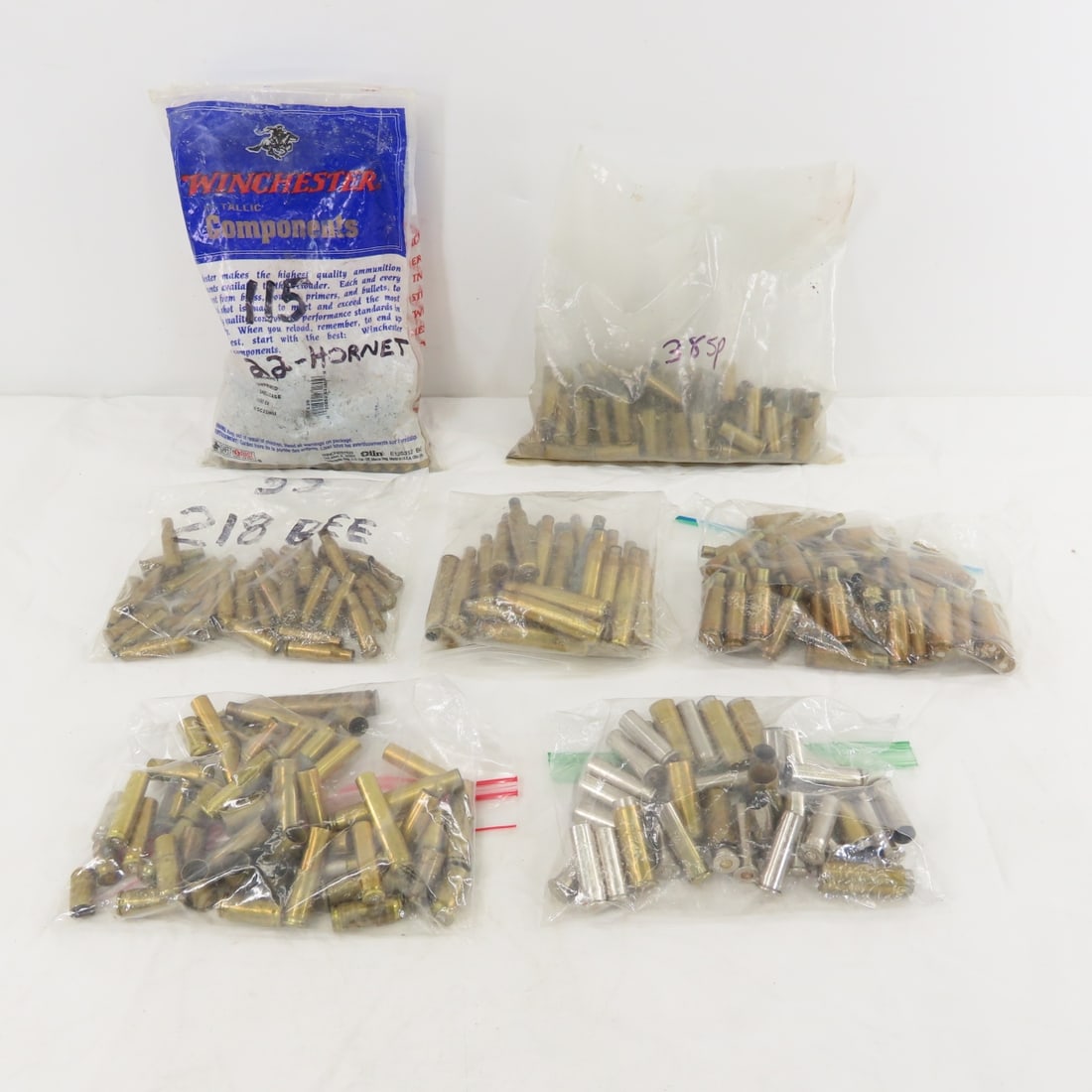 220 SWIFT, 218 Bee & Other Assorted Brass Casings (1 of 16)