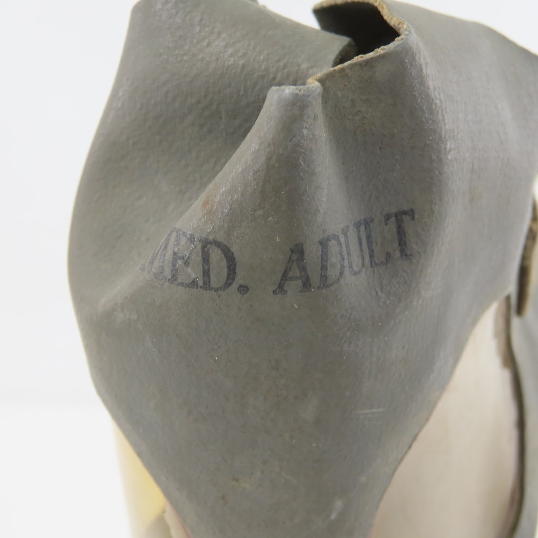 Czech Cold War Era Steel Helmet & US Gas Mask - 7